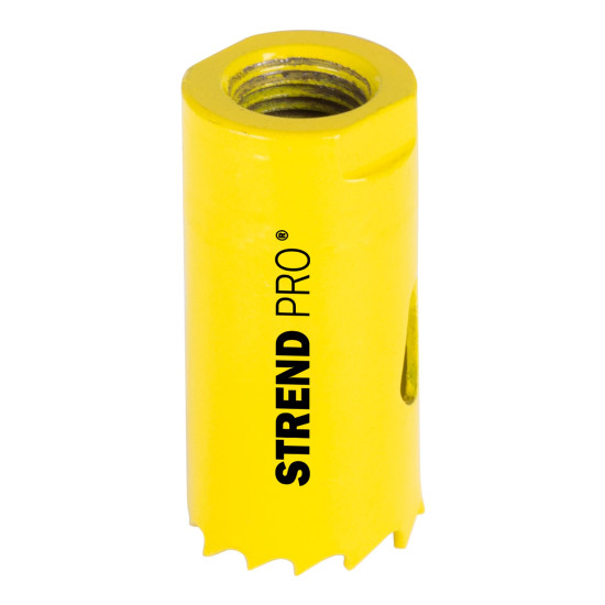 Strend Pro BHS44 cutter, 22 mm, M3 Bi-metal, metal crown, saw Strend Pro BHS44 cutter, 22 mm, M3 Bi-metal, metal crown, saw