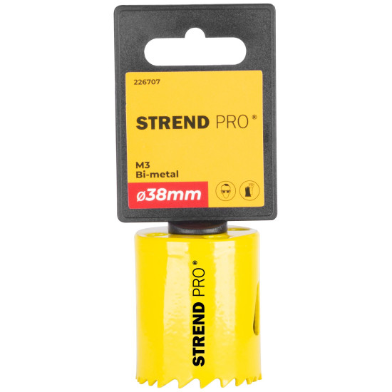 Riņķzāģis metālam Strend Pro BHS44 , 38 mm, M3 Bi-metal