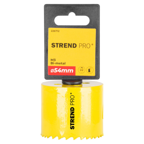 Riņķzāģis metālam Strend Pro BHS44 , 54 mm, M3 Bi-metal Riņķzāģis metālam Strend Pro BHS44 , 54 mm, M3 Bi-metal