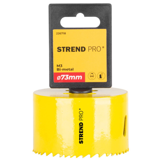 Riņķzāģis metālam Strend Pro BHS44 , 73 mm, M3 Bi-metal Riņķzāģis metālam Strend Pro BHS44 , 73 mm, M3 Bi-metal
