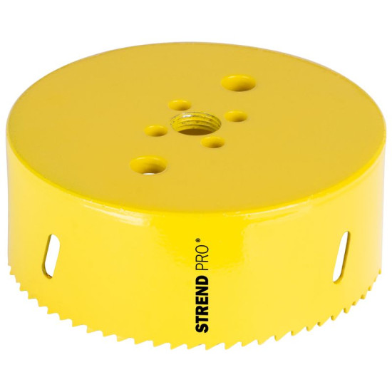 Strend Pro BHS44 cutter, 114 mm, M3 Bi-metal, metal crown, saw Strend Pro BHS44 cutter, 114 mm, M3 Bi-metal, metal crown, saw