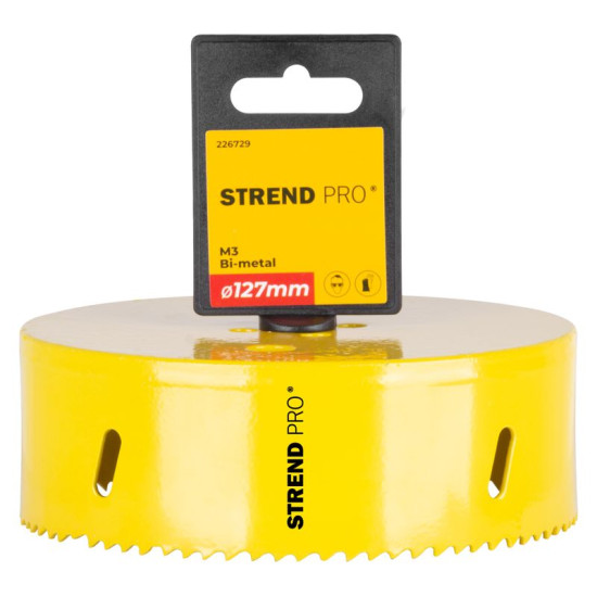Коронка по металлу Strend Pro BHS44, 127 мм, Bi-metal M3
