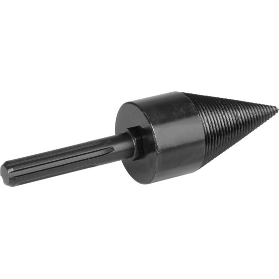 Strend Pro mandrel, splitting wedge, cone, 60 mm, 3x adapter, for wood