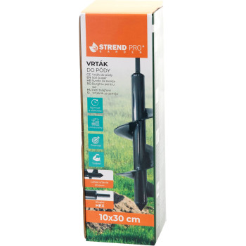 Бур земляной Strend Pro, 10x30 см Бур земляной Strend Pro, 10x30 см