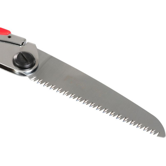 Rokas zāģis Strend Pro Premium, 130 mm, salokāms, sarkans Rokas zāģis Strend Pro Premium, 130 mm, salokāms, sarkans