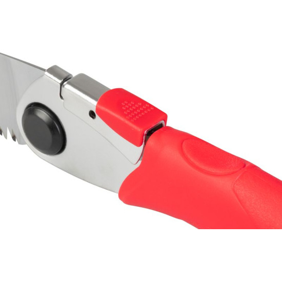 Rokas zāģis Strend Pro Premium, 130 mm, salokāms, sarkans Rokas zāģis Strend Pro Premium, 130 mm, salokāms, sarkans