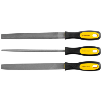 Набор напильников Strend рro 3 шт, 200мм