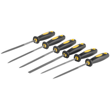 Набор напильников Strend рro, 6 шт., 150 мм