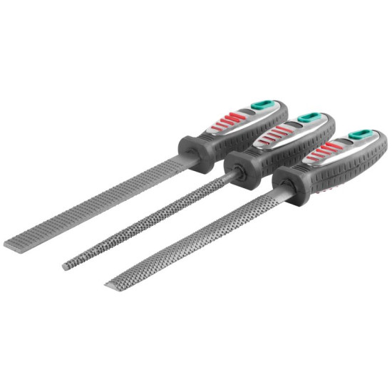 Vīles kokam 200mm 3gab Strend Pro Vīles kokam 200mm 3gab Strend Pro