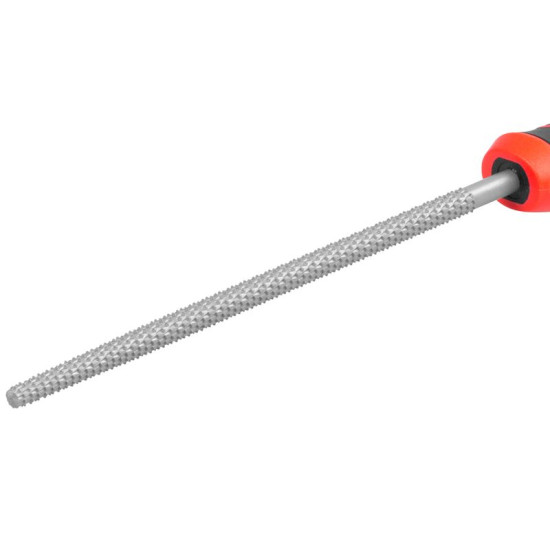 Рашпиль Strend Pro Premium ComfortGrip DL652, 325 мм, круглый