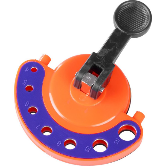 Набор алмазных коронок Strend Pro Premium, 6-8-10-12 мм, шестигранник 1/4", с шаблоном для сверления отверстий