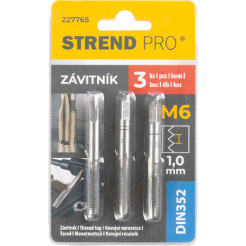 Tap Strend Pro, M6, 1 mm, DIN352, pack. 3 pcs