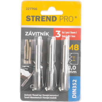 Tap Strend Pro, M8, 1 mm, DIN352, pack. 3 pcs