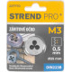 Strend Pro Vītņu ripa, M3x0.5 mm, 25 mm Metriskā vītne Diametrs, DIN223B