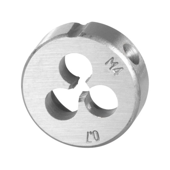 Strend Pro die, threaded, M4x0.7 mm, metric thread diameter 25 mm, DIN223B Strend Pro die, threaded, M4x0.7 mm, metric thread diameter 25 mm, DIN223B