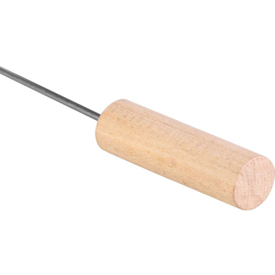 Кочерга для печи с деревянной ручкой, для барбекю, для гриля, для угля, 545х400 мм