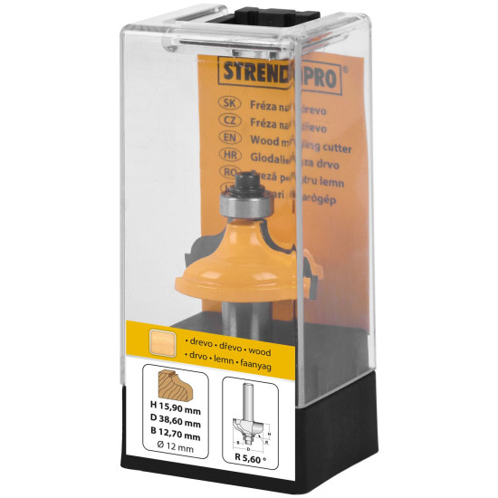 Wood cutter Strend Pro YC4503, D32 H12.9 R3,96 B9.52 S08 mm Wood cutter Strend Pro YC4503, D32 H12.9 R3,96 B9.52 S08 mm