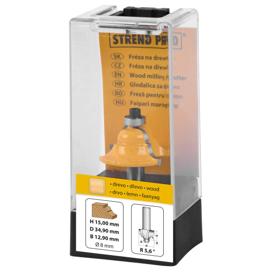 Frēze kokam Strend Pro YC5305, D34,9 H15 R5,60 B12.90 S08 mm Frēze kokam Strend Pro YC5305, D34,9 H15 R5,60 B12.90 S08 mm