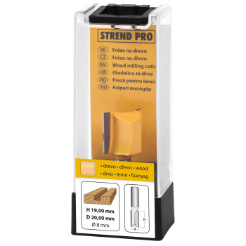 Фреза по дереву Strend Pro YC0206, D20 H19 S12 мм