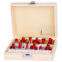 Set of milling cutters 12 pcs, into wood