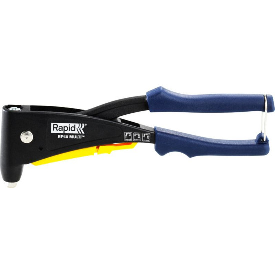 Pliers RAPID RP40 MULTI, universal head, gauge, manual, riveting, professional for tearing rivets