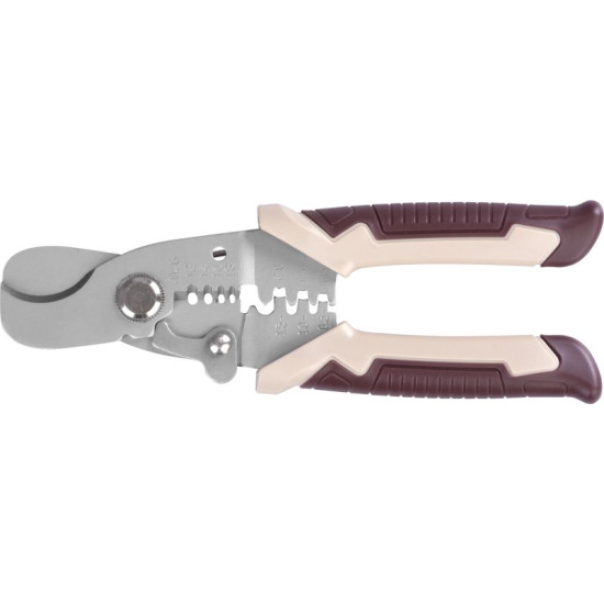 Strend Pro EA353 pliers, 180 mm, prying, for cables, cables and wire, crimping