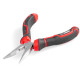 Клещи Strend Pro Premium ComfortGrip DL412, 160 мм, с длинными губками