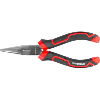 Клещи Strend Pro Premium ComfortGrip DL412, 160 мм, с длинными губками