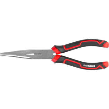 Клещи Strend Pro Premium ComfortGrip DL412, 200 мм, с длинными губками