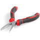 Клещи Strend Pro Premium ComfortGrip DL414, 160 мм, с плоским носиком