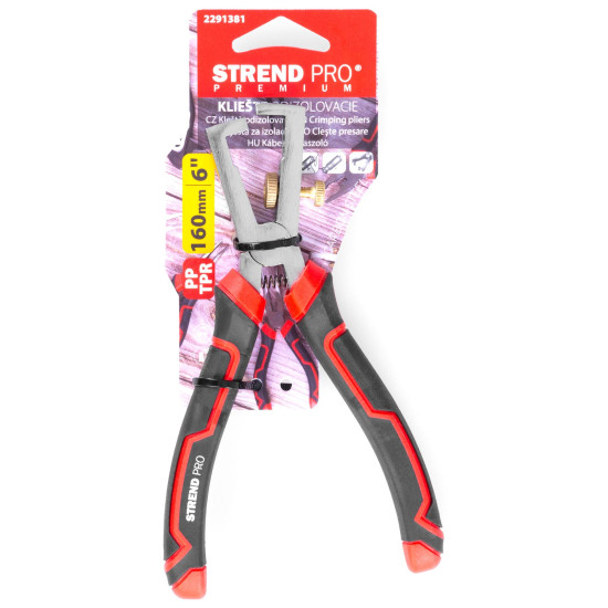 Pliers Strend Pro Premium ComfortGrip DL416, 160 mm, stripping, stripping, for cables