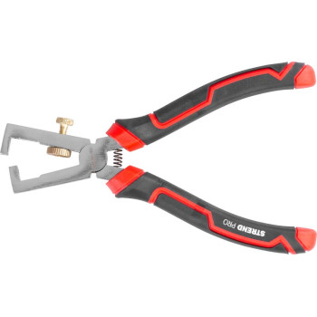 Клещи Strend Pro Premium ComfortGrip DL416, 160 мм, для зачистки кабелей