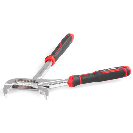 Клещи Strend Pro Premium ComfortGrip DL417, 250 мм, регулируемые, трубные