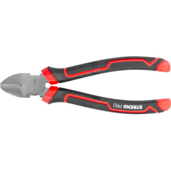 Клещи Strend Pro Premium ComfortGrip DL418, 180 мм, щипковые, боковые