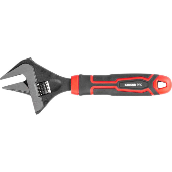 Ключ Strend Pro Premium ComfortGrip DL26001, 215 мм, регулируемый, французский