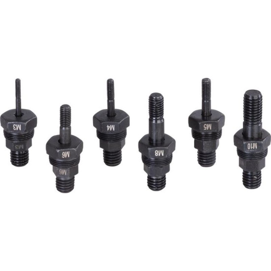 Drill attachment Strend Pro Premium, 1/4", M3 - M10, riveting, for nut rivets, in case