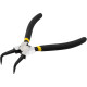 Pliers for ring-locks Strend Pro, 180mm bent inward