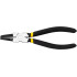 Pliers for ring-locks Strend Pro, 180mm bent inward