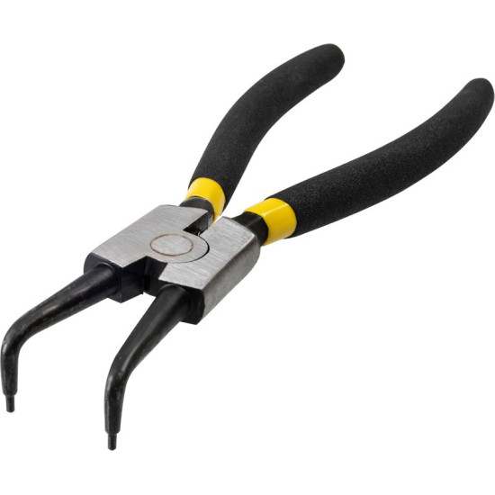 Pliers for ring-locks Strend Pro, 180mm bent outward