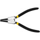 Pliers for ring-locks Strend Pro, 180mm bent outward
