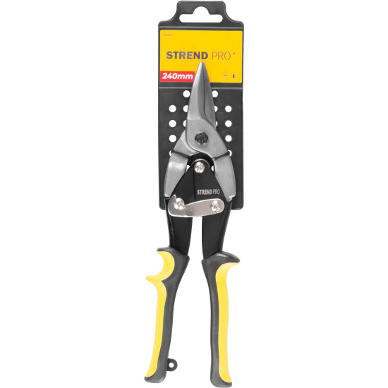 Šķēres metālam 240mm Strend Pro, taisnas, lokšņu metālam Šķēres metālam 240mm Strend Pro, taisnas, lokšņu metālam