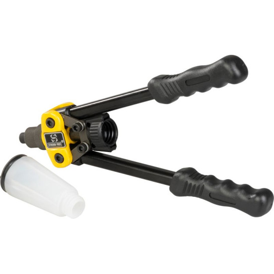 Long arm riveter 310mm Strend Pro, with bowl, 2,4mm - 4,8mm, Cr-V, Cu, Al, Inox, Long arm riveter 310mm Strend Pro, with bowl, 2,4mm - 4,8mm, Cr-V, Cu, Al, Inox,