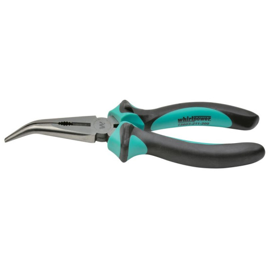 Bent nose pliers Whirlpower 160mm, DIN5745 Bent nose pliers Whirlpower 160mm, DIN5745