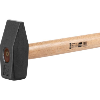 Молот  3кг Strend рro, деревянная ручка