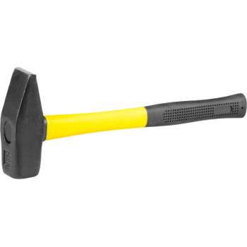 Machinist hammer 2000g Strend Pro, metal handle with TPR grip, TUV/GS
