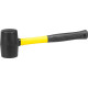Резиновый молоток 340 г Strend Pro, металлическая ручка Резиновый молоток 340 г Strend Pro, металлическая ручка
