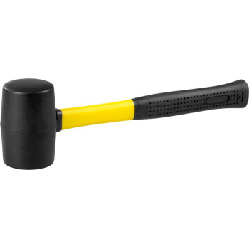 Резиновый молоток Strend рro 450 г, металлическая ручка