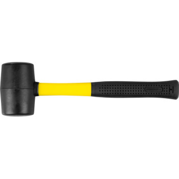 Резиновый молоток Strend рro 450 г, металлическая ручка