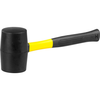 Резиновый молоток Strend рro 900 г, металлическая ручка