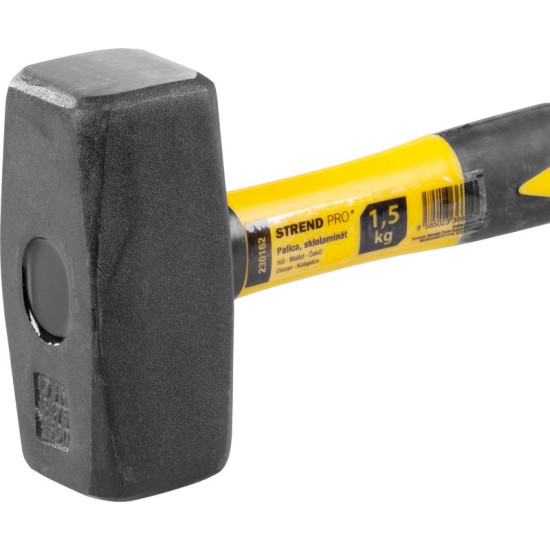 Veseris 1500g Strend Pro, stikla šķiedras rokturis 30cm ar TPR rokturi